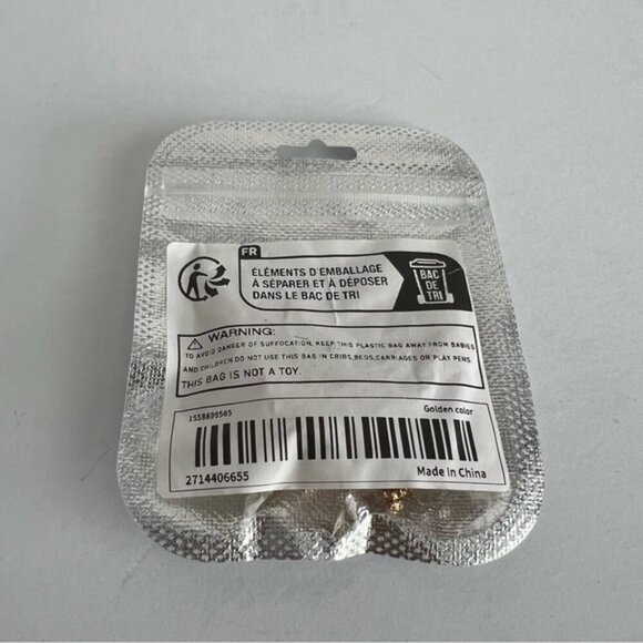 Barrette Star Moon Hair Clip - Gold Color. Size: OS. NIB. (1776) - Picture 8 of 10